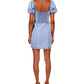 Minivestido jeans justo After Me da Sanctuary Feminino Azul Tamanho 6