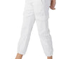 Calça feminina Rebel Crop de algodão elástico Sanctuary, branca, tamanho 28
