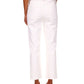 Calça jeans reta feminina Sanctuary Good Vibes, branca, tamanho 32