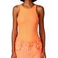 Regata Sanctuary Feminina Rib Laranja Tamanho X-S