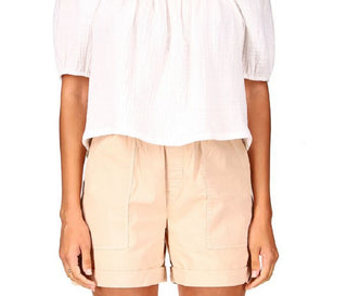 Blusa de gaze Sanctuary Women's Real Love, branca, tamanho médio