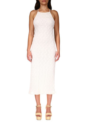 Vestido midi de crochê Sanctuary Women's Into The Night, branco, tamanho grande