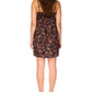 Vestido Babydoll Floral Lakeside Sanctuary Feminino Marrom Tamanho P