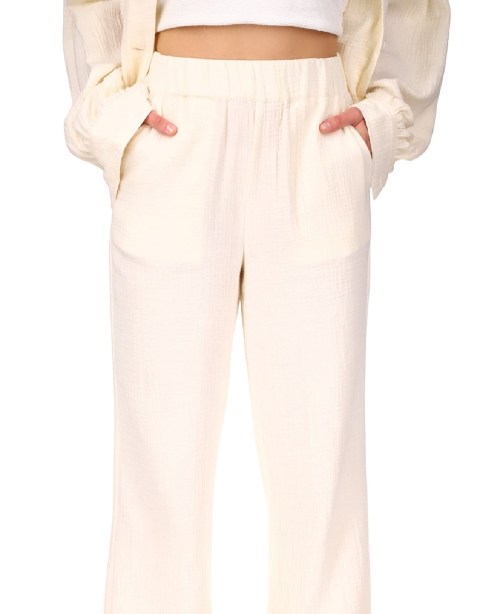 Calças femininas Sanctuary Easy Going marrom tamanho pequeno