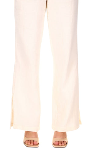 Calças femininas Sanctuary Easy Going bege tamanho X-Large