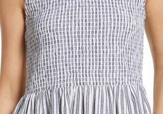Vestido branco franzido feminino French Connection tamanho 4