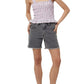 Regata feminina French Connection Yaki Check Smocked Rosa Tamanho 4