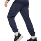 Calça de moletom Puma Masculina com Cordão Elástico e Logotipo Bordado Azul Tamanho Médio