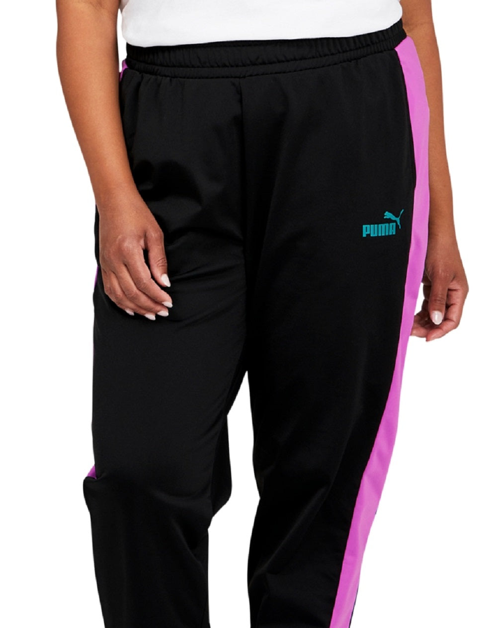 Calça de corrida feminina Puma preta tamanho 3X