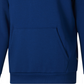 Moletom com capuz Puma masculino com logotipo bordado, azul, tamanho médio