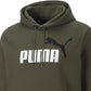 Puma Essential Oversized Two Color Logo Hoodie Masculino Verde Tamanho Pequeno