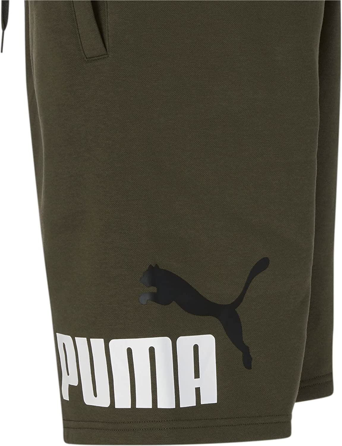 Shorts Puma Big Fleece Logo Masculino Verde Tamanho XX-G