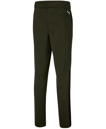 Calça Puma Contrast 2.0 Side Stripe Masculina Verde Tamanho P