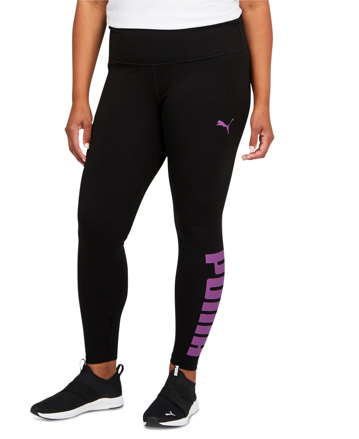 Leggings Puma Logo Feminina Preta Tamanho 3X