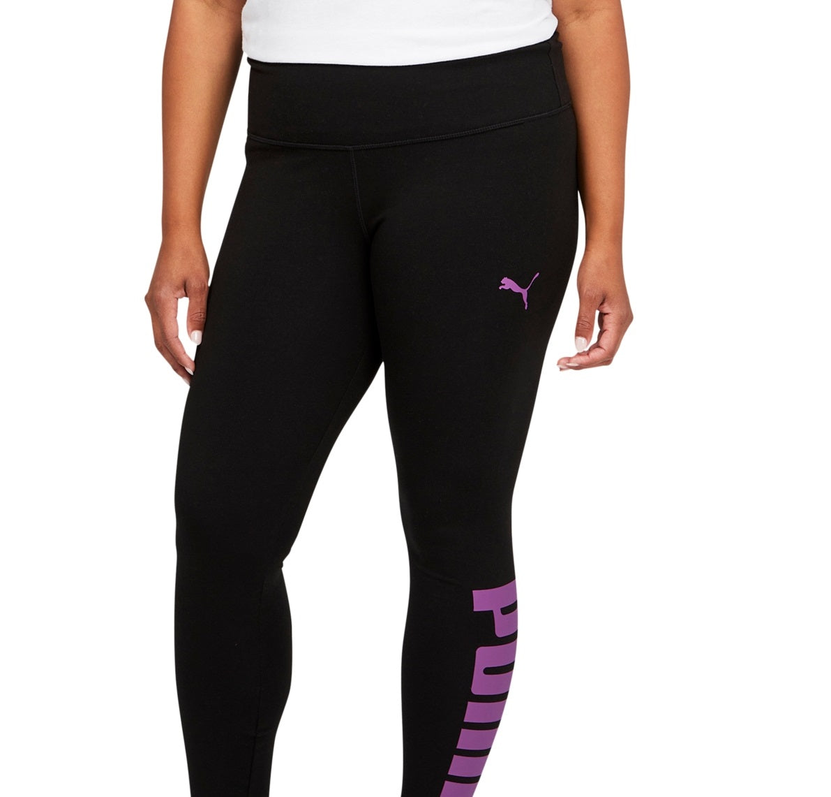 Leggings Puma Logo Feminina Preta Tamanho 3X