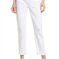 Calça jeans AG Ex-Boyfriend Slouchy Slim Crop, base branca de 1 ano, tamanho 25