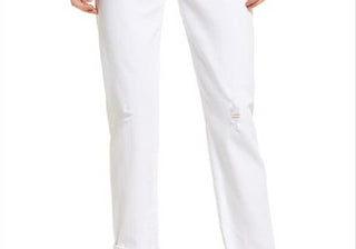 AG Ex-Boyfriend Slouchy Slim Crop Jeans in 1 Year Base White , Size 25