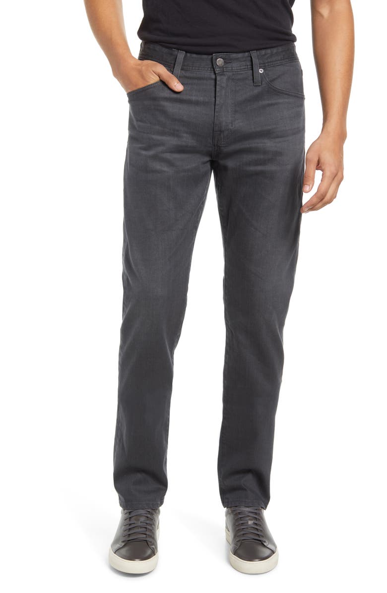 Calça jeans AG Everett Slim Straight Leg, Rambler, 7 anos, tamanho 36 x 33