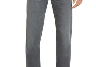 Calça jeans AG Everett Slim Straight Leg, Rambler, 7 anos, tamanho 36 x 33
