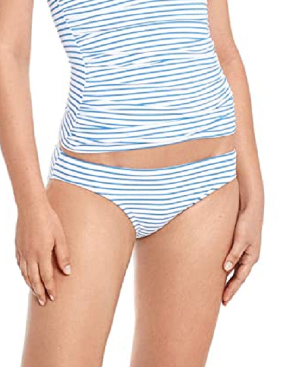 Top Tanquíni Listrado Bengal Feminino Ralph Lauren Azul Tamanho 12
