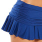 Calça Ralph Lauren Beach Club Feminina Sólida com Babados e Saia Hipster Azul Tamanho 14