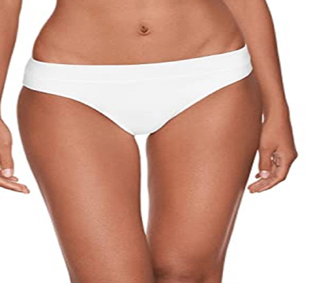 Sutiã Ralph Lauren Beach Club Feminino com aro e babados, tamanho 4, branco