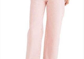 Calça jeans reta larga Madewell rosa outono tamanho 29