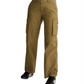 Calça cargo reta de cintura baixa Madewell verde