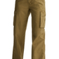 Calça cargo reta de cintura baixa Madewell verde