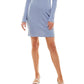 Vestido Cardigan de Malha Bodycon Ultra Flirt Junior Roxo Tamanho Grande