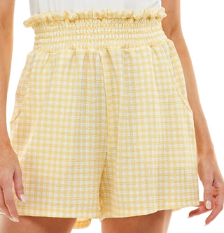 Macacão Ultra Flirt Junior com decote em V, amarelo, tamanho XX-G