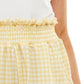 Macacão Ultra Flirt Junior com decote em V, amarelo, tamanho XX-G