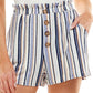 Macacão infantil Ultra Flirt Paperbag Waist Azul Tamanho Médio