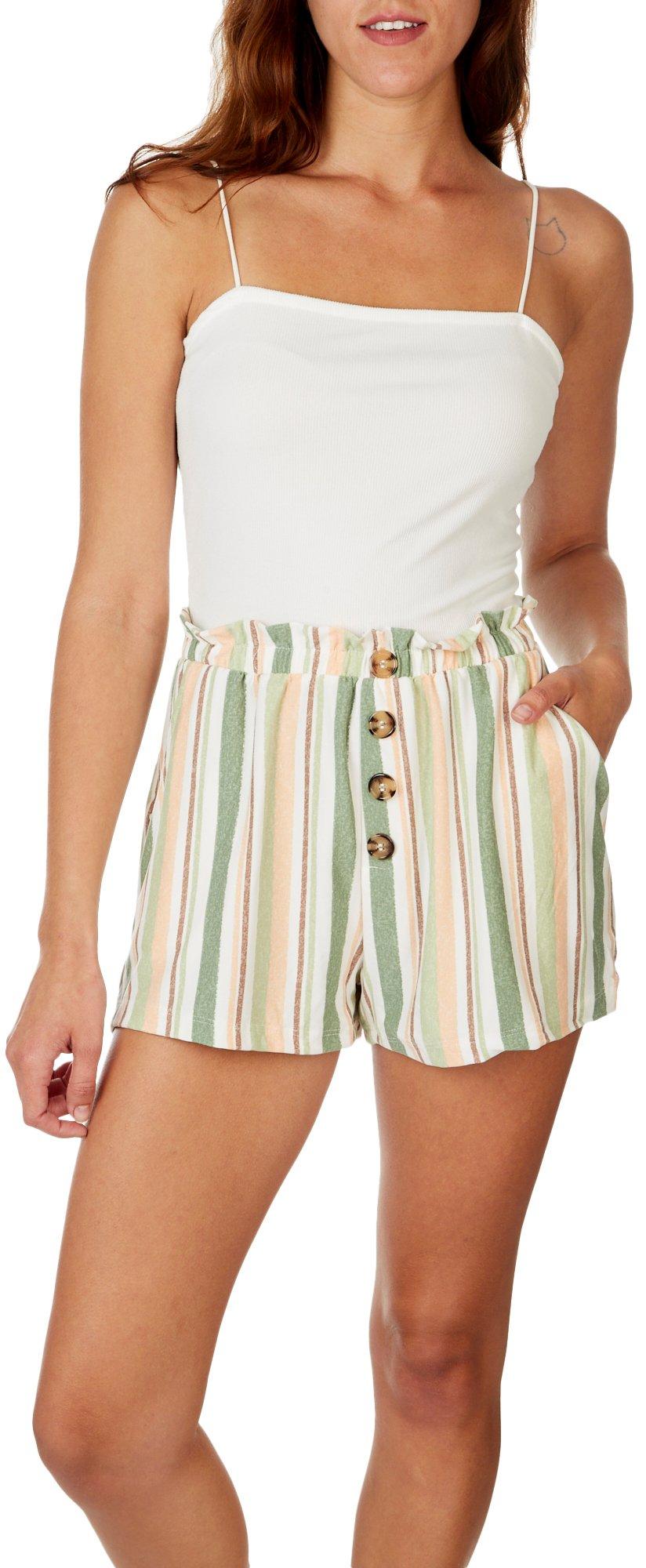 Macacão infantil Ultra Flirt Paperbag Waist, branco, tamanho grande