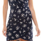 Vestido Ultra Flirt Junior Colorblocked Azul Tamanho X-S