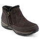 Bota feminina Easy Spirit Epic resistente à água, marrom, tamanho 7,5 M