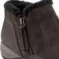 Bota feminina Easy Spirit Epic resistente à água, marrom, tamanho 7,5 M