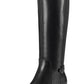Bota feminina Chaza de cano alto Easy Spirit, preta, tamanho 9 W