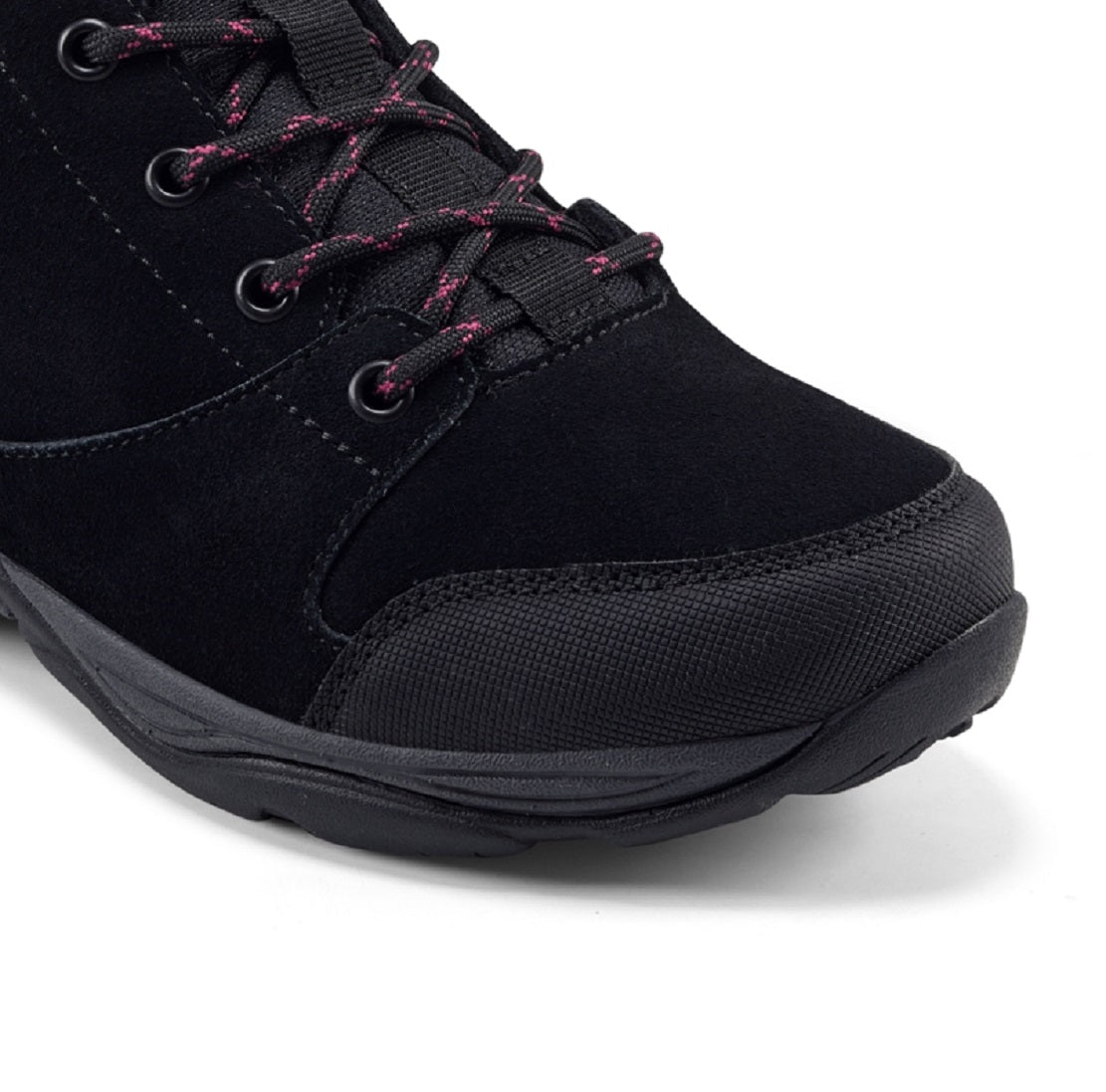 Bota de caminhada feminina Easy Spirit Ehike para clima frio, preta, tamanho 6 W