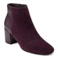 Bota feminina Easy Spirit Tamara salto bloco roxa tamanho 8,5 M