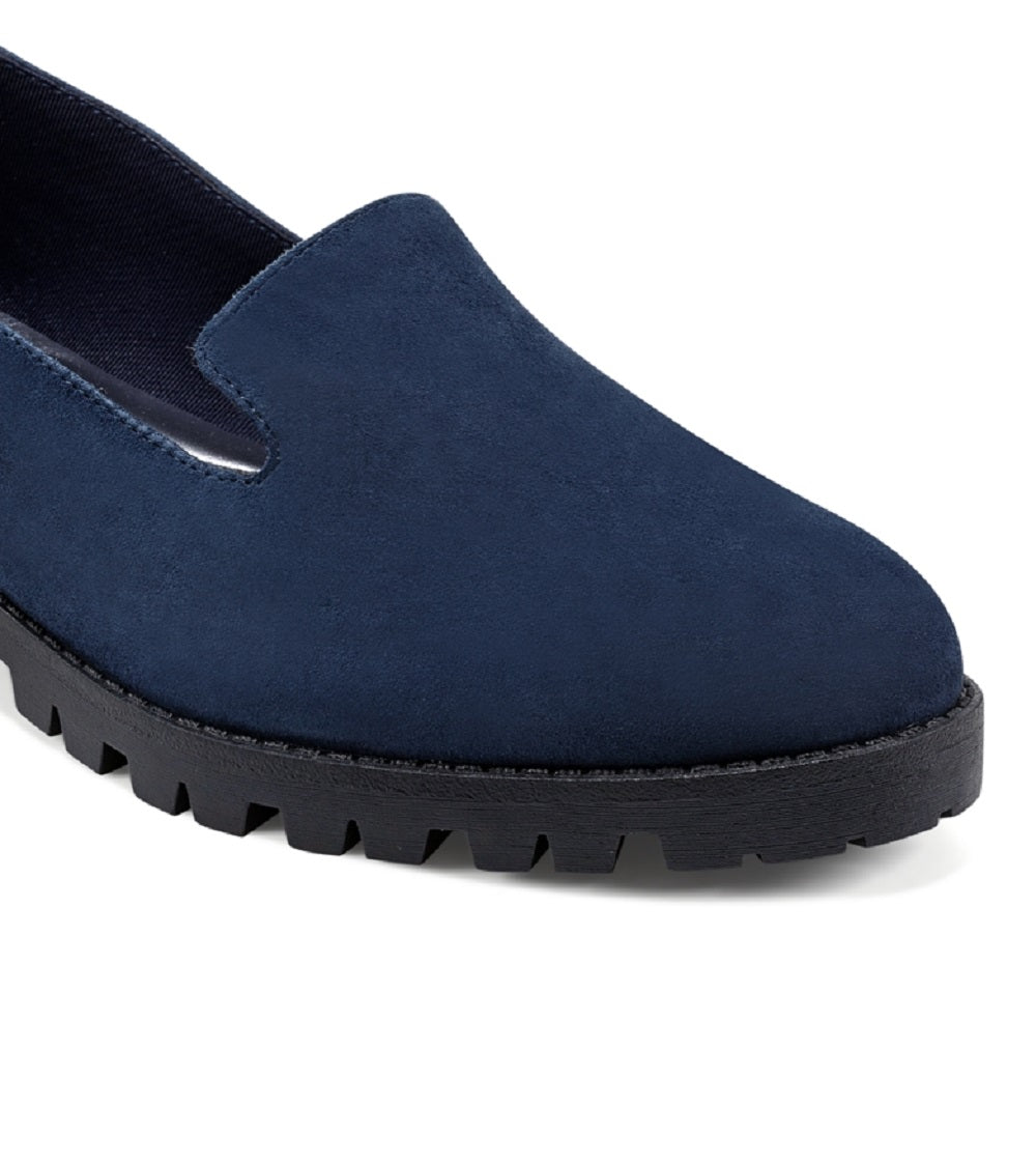 Mocassim Easy Spirit Geneva Feminino Azul Tamanho 7 M