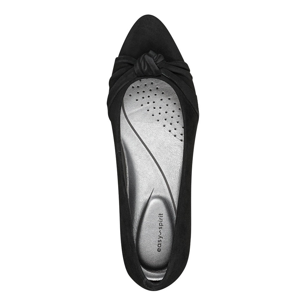 Sapato feminino Easy Spirit Caster preto tamanho 8,5 M