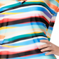 Túnica feminina Anne Cole Multi Mesh Multicolorida Tamanho X-G