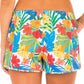 Calções de banho Hurley Junior's Aquas Beach Botanic Board Shorts, tamanho médio, branco