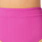Calcinha de biquíni de cintura alta California Waves Junior, maiô roxo