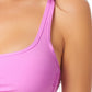 Biquíni California Waves Junior Bralette Top Maiô Roxo Tamanho XS
