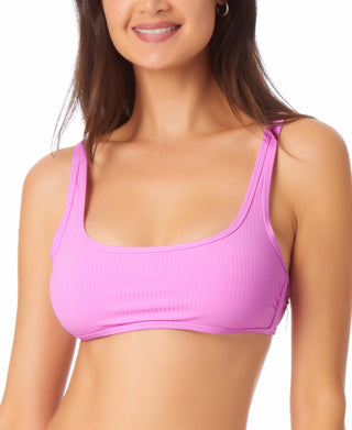 Biquíni California Waves Junior's Bralette Top Maiô Rosa Tamanho Grande