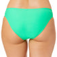 Biquíni California Waves Junior com tiras laterais hipster, maiô verde