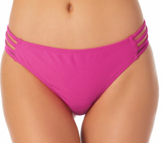 Biquíni California Waves Junior com tiras laterais hipster e maiô roxo