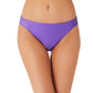 Calcinha de biquíni hipster com brilho metálico California Waves Junior, roxo